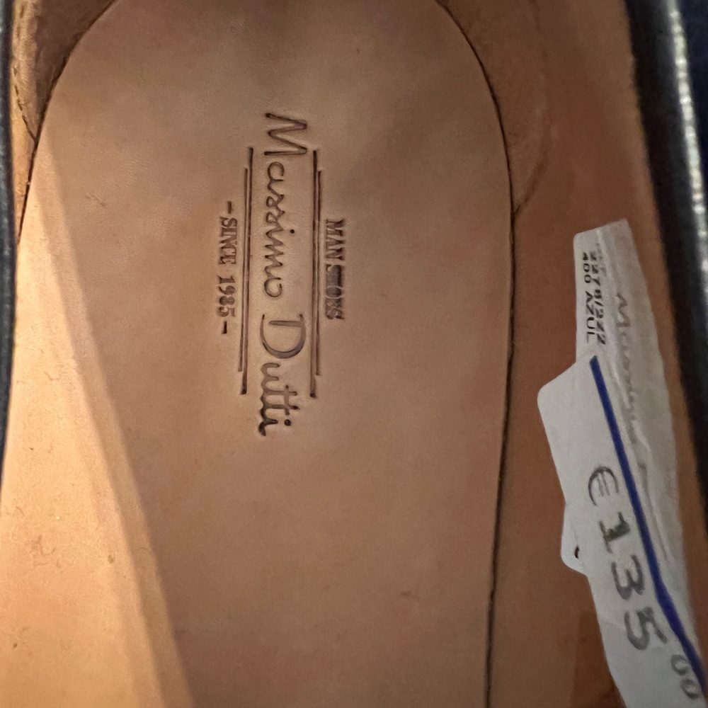 Men’s shoes- size 44-new-suede top-Dark blue- - Picture 5 of 11
